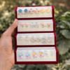 12 Pc Jhumka Mini Earrings Set with Box