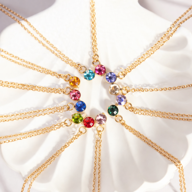 Vibrant Crystal Aura Necklace